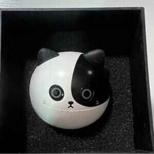 Amaface Bluetooth Stereo Wireless Earbuds with Black White CAT CASE -NEW IN BOX